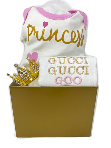 Baby Girl Princess Basket Bundle