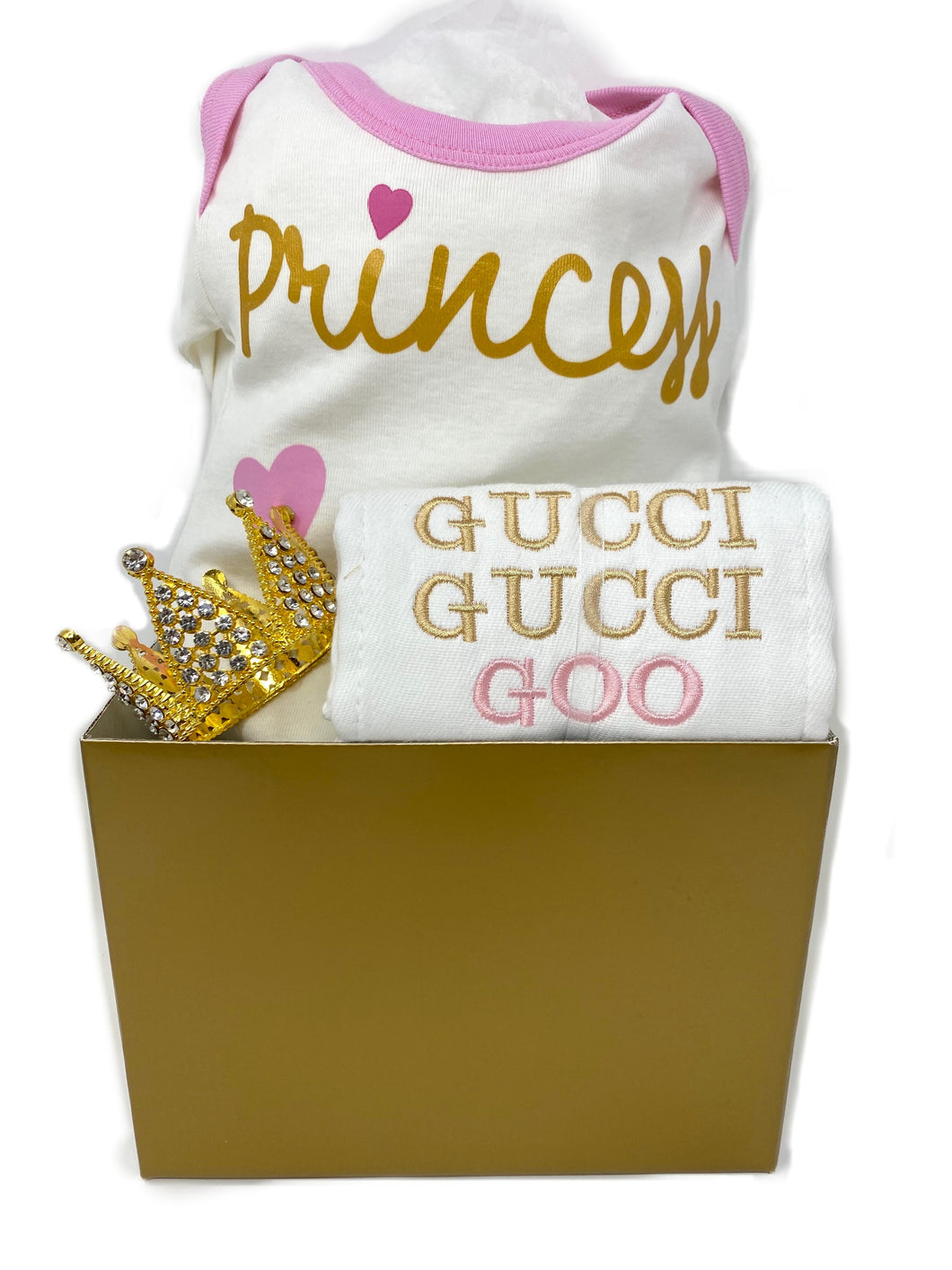 Baby Girl Princess Basket Bundle