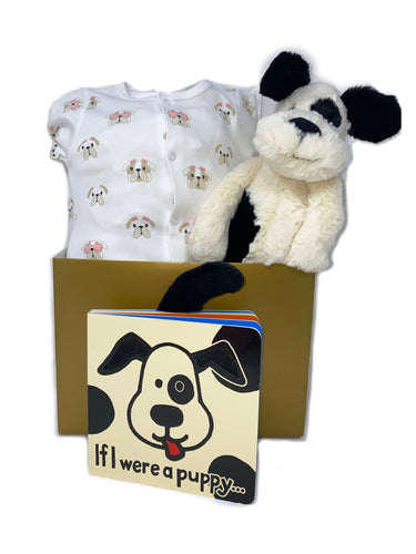 Baby Girl Dog Basket Bundle Small