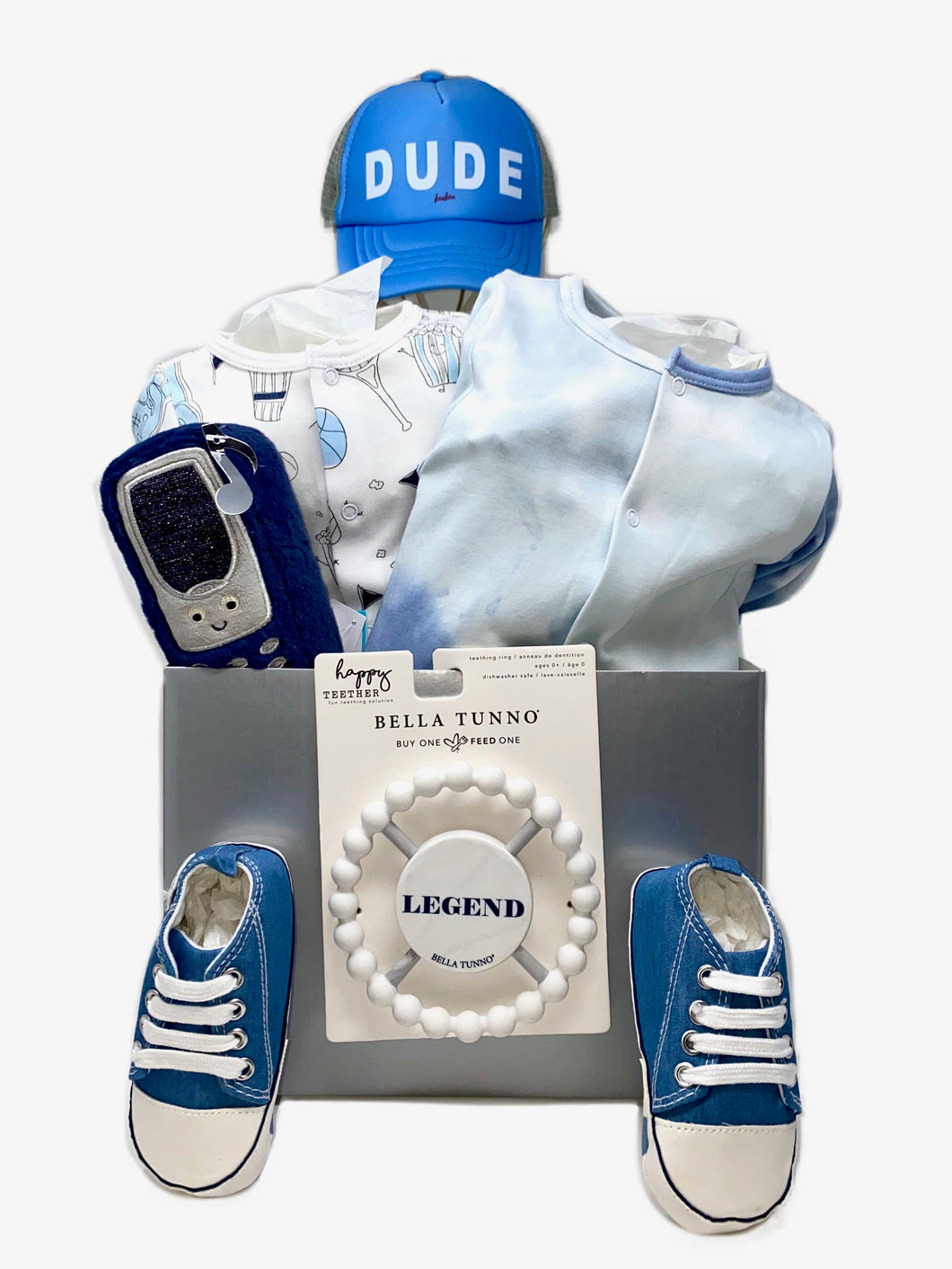Baby Boy Sports Basket Bundle Medium
